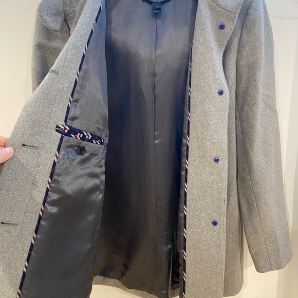 Swingy coat in Italian wool - Picture 4 of 6